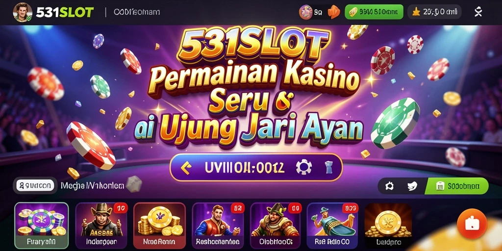 Tampilan gameplay seru di 531SLOT dengan tema menarik.