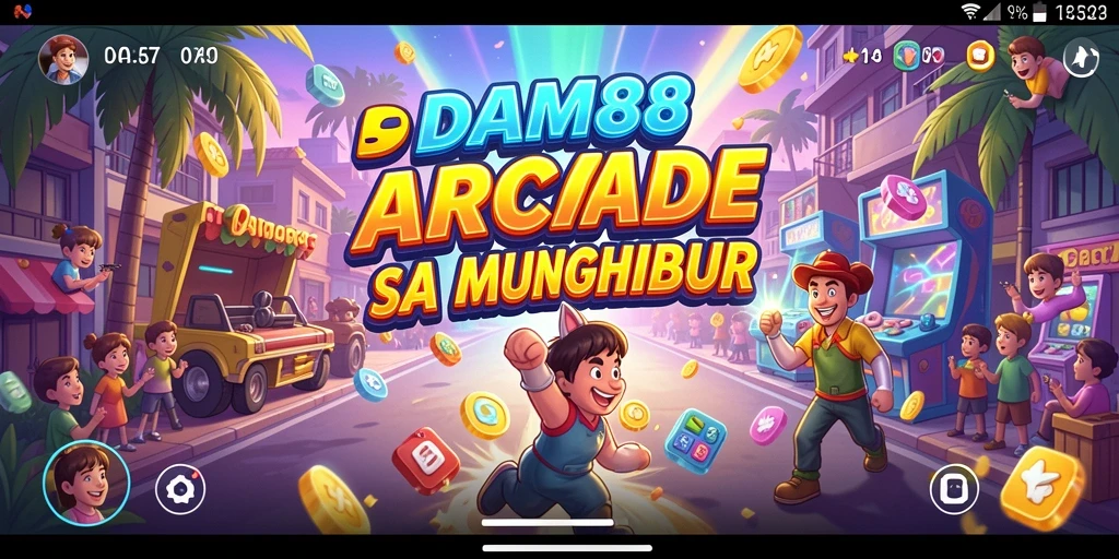 Screenshot gameplay DAM88 menampilkan aksi seru dalam permainan Arcade.