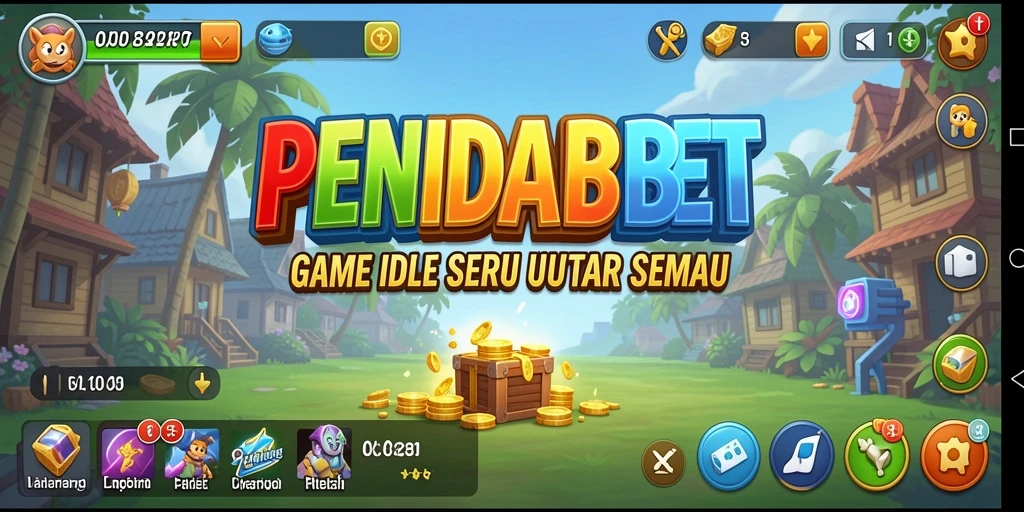 Tampilan gameplay PENIDABET yang menarik dan penuh warna.