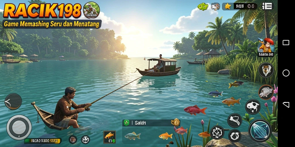 Tangkapan ikan memuaskan di RACIK198 dengan grafik memukau.