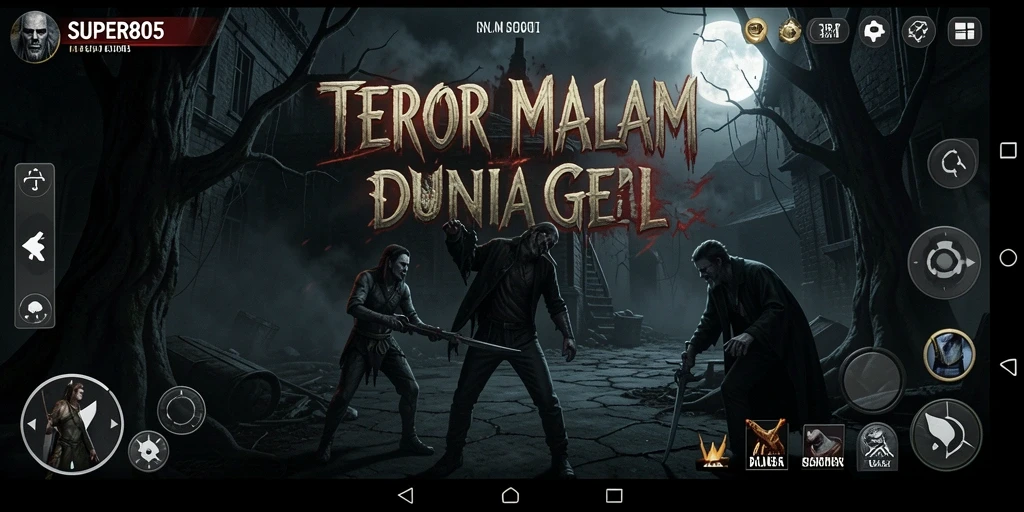 Gameplay menyeramkan penuh ketegangan di SUPER805.