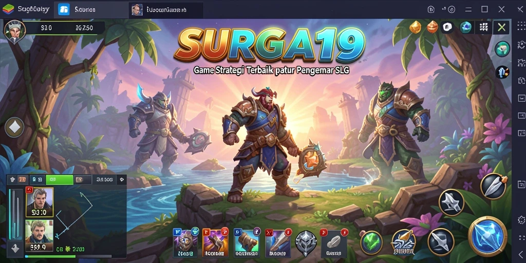 Tampilan gameplay <strong>SURGA19</strong> yang menegangkan dengan strategi mendalam.
